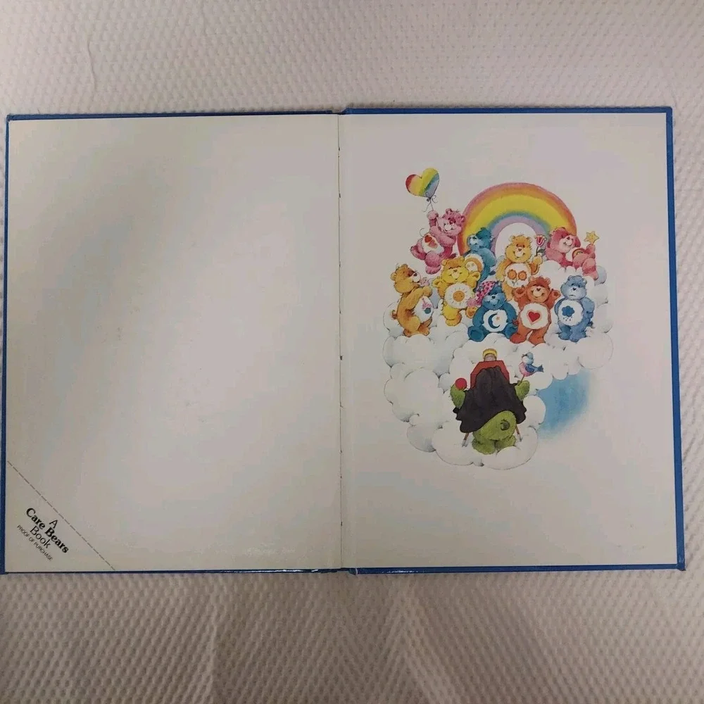 Care Bears Sweet Dreams For Sally Book 1983 Parker Brothers (Hardcover)